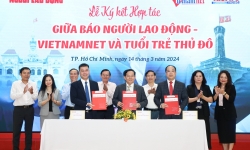 Báo VietNamNet, Báo Người Lao Động, Báo Tuổi trẻ Thủ đô hợp tác đẩy mạnh hoạt động chuyển đổi số